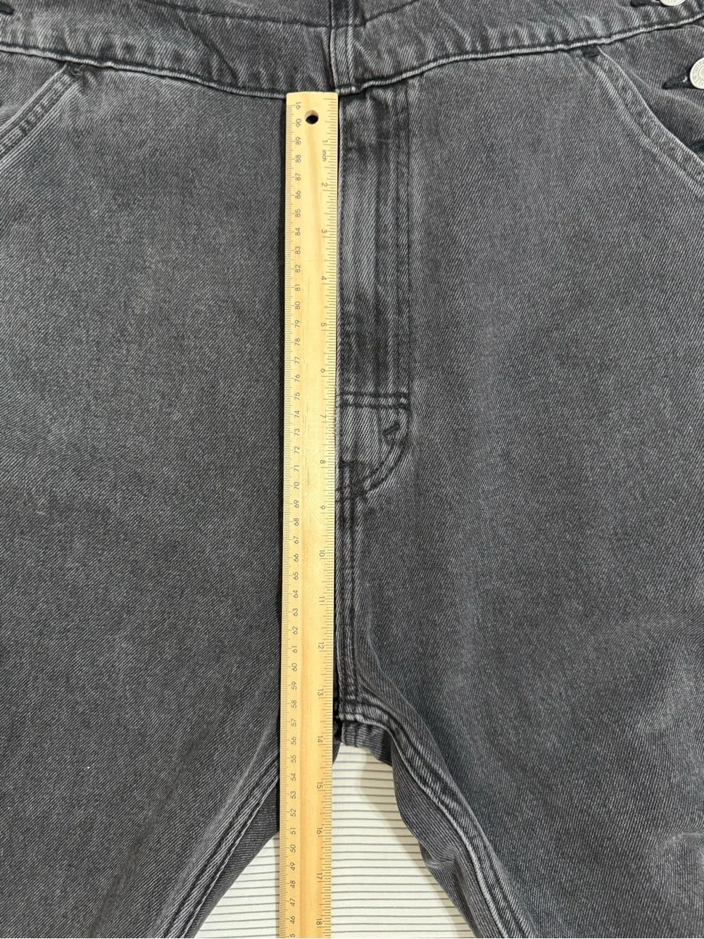 Levi’s Red Tab™ Black Wash Overalls Men's Medium NWT - Heavy Metal Hearts